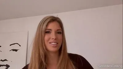 Casting vidéo de sexe de la française Eva Parcker