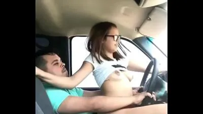 Cooking with Her Mother's Marido while Driving in Carretera