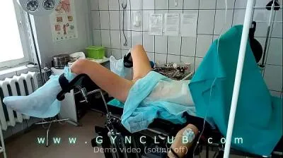 Girl on Surgery Table: Dildo Massage